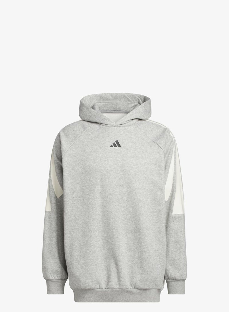 اديداس كنزة adidas Basketball 3-Stripes Fleece (للجنسين) - Image 2